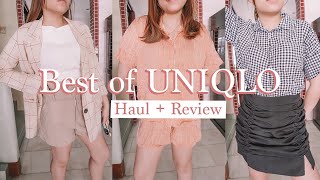 TOP 5 BEST Uniqlo Haul &amp; Review 2021 | 这款我包色了！！  Uniqlo优衣库必买推荐 | 居家服+ 上班 日常穿搭