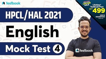 HPCL | HAL MT 2021 | English Mock Test | Important Questions by Jatin Madan Sir | Part 4