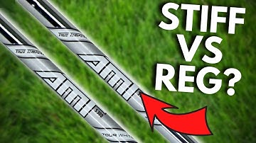 Which Shaft Flex Should YOU Use?... Stiff Shaft vs Regular Shaft!