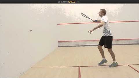 Squash tips: Nick Matthew   Spacing