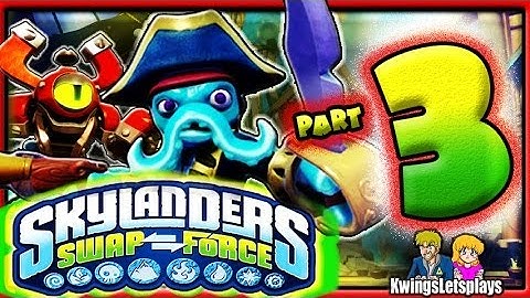 Skylanders Swap Force Wii U - Walkthrough Part 3 Save the Chieftess co-op Gameplay!