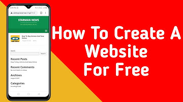 How To Create A Website(Free Hosting and Free Domain Life Time)