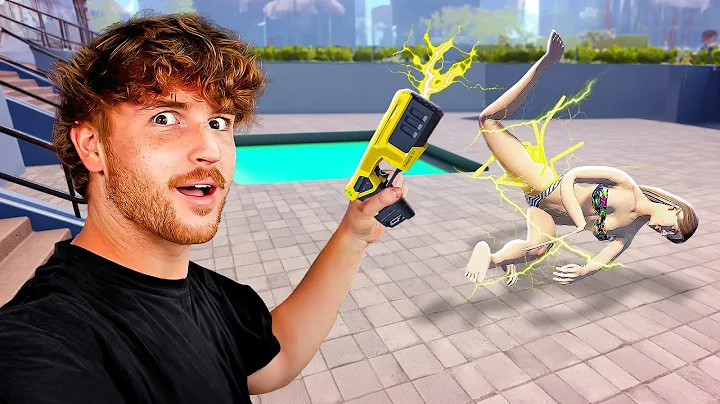 I Added WEAPONS Into My Waterpark Game..