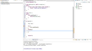 Learn Advanced C++ Programming  custom exceptions