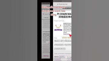 Hướng dẫn tạo đại sứ pichainmall cho người mới tham gia pi network