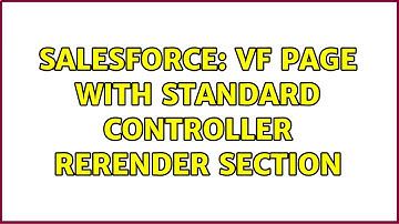 Salesforce: VF Page with standard controller rerender section
