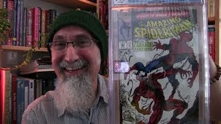 Unboxing CGC Graded Amazing Spider-man #361, First Full Appearance Carnage [ASMR, Comic Book Haul]