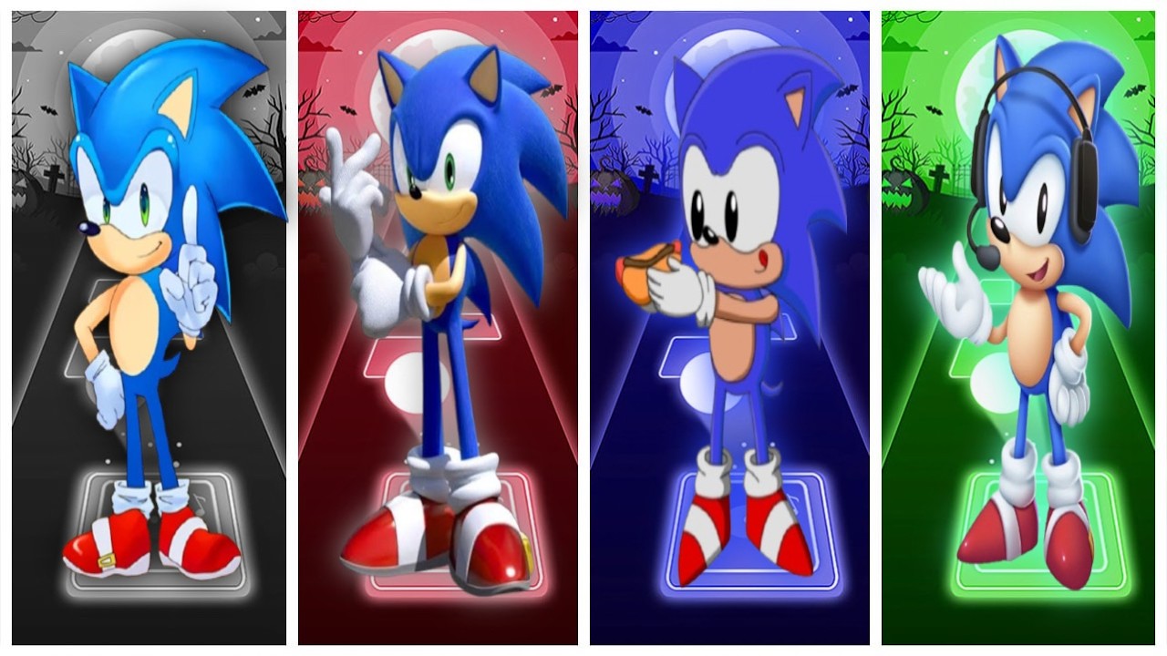 Choose Your Favorite Sonic the Hedgehog Version!
