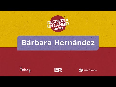 "Despierta un cambio" | Conversatorio Nescafé en vivo y online: Bárbara Hernández en directo
