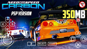 [NEW] NEED FOR SPEED CARBON OWN THE CITY PPSSPP ISO MOD ANDROID | NFS MOST WANTED PPSSPP