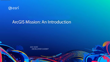 ArcGIS Mission: An Introduction