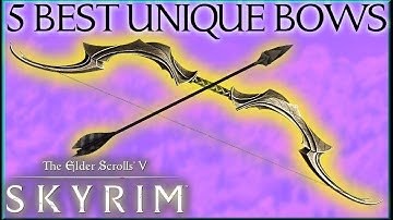 5 STRONGEST UNIQUE BOWS (+LOCATIONS) in TESV: Skyrim SE - Caedo