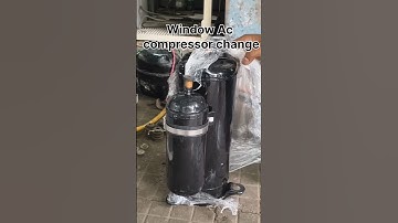 window Ac compressor change #windowac #ac #compressor #airconditioner #shortvideos #youtube
