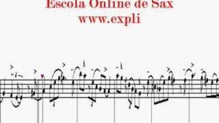 ARTICULAÇÃO EM AS TIME GOES BY - SOLO DE SAX COM ARTICULAÇOES chords