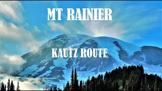 Mt Rainier summit: Kautz Route carry over