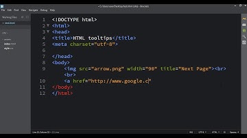 How to create a tooltip with only HTML