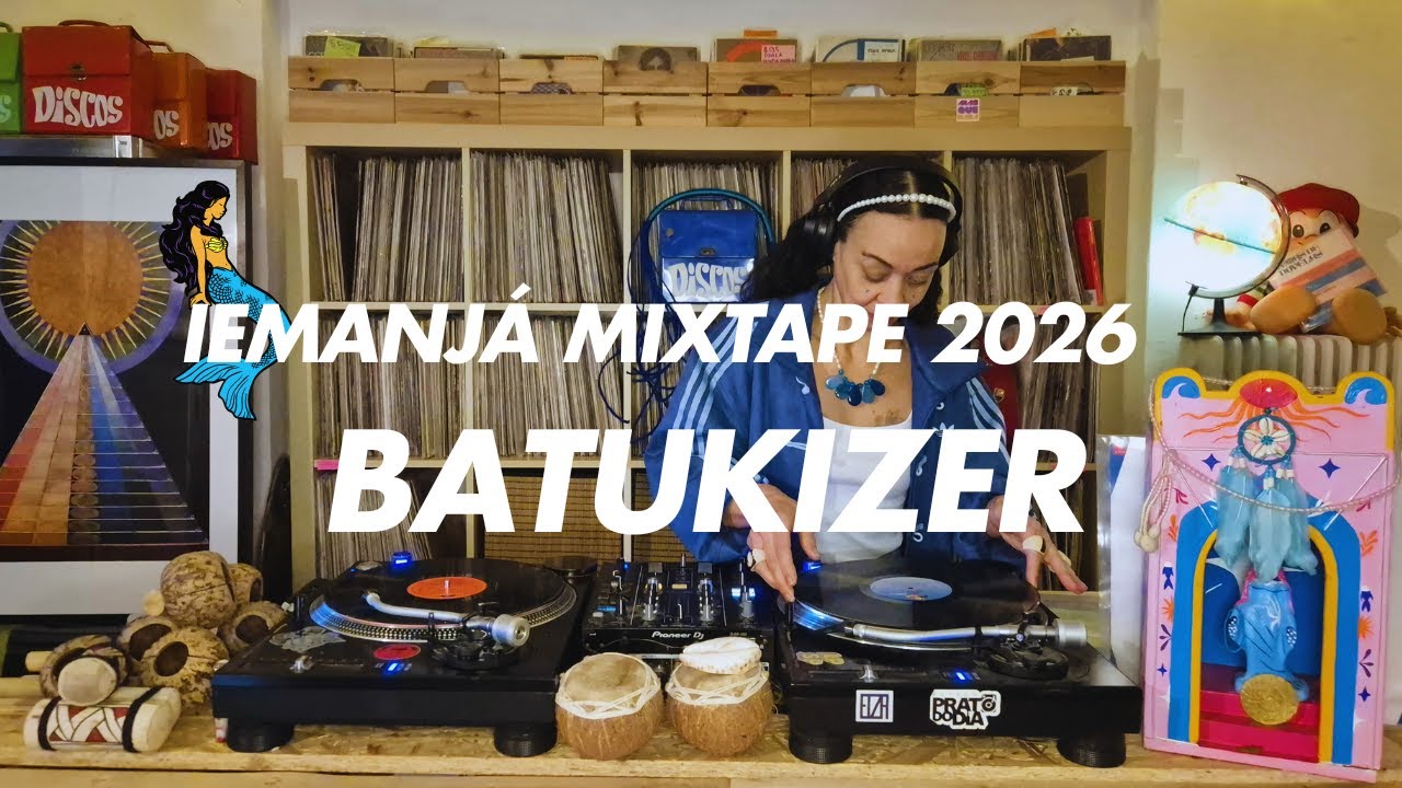 Batukizer • Vinyl selection Iemanjá 2026 Brazilian DJ set - YouTube