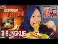 Indomie ayam geprek hype abis 3 bungkus mukbangreview  liia hapsinaptera