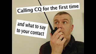 Radio Rambles #1: Calling CQ on 2m and what to say