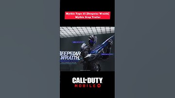 🔥 Mythic Type 25 [Deepstar Piercer] Deepstar Wraith – Full Mythic Drop Trailer | Call of Duty Mobile