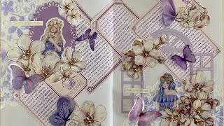 Purple Theme | Scrapbook ASMR