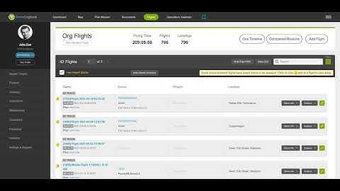 DroneLogbook Public Import Status Overview