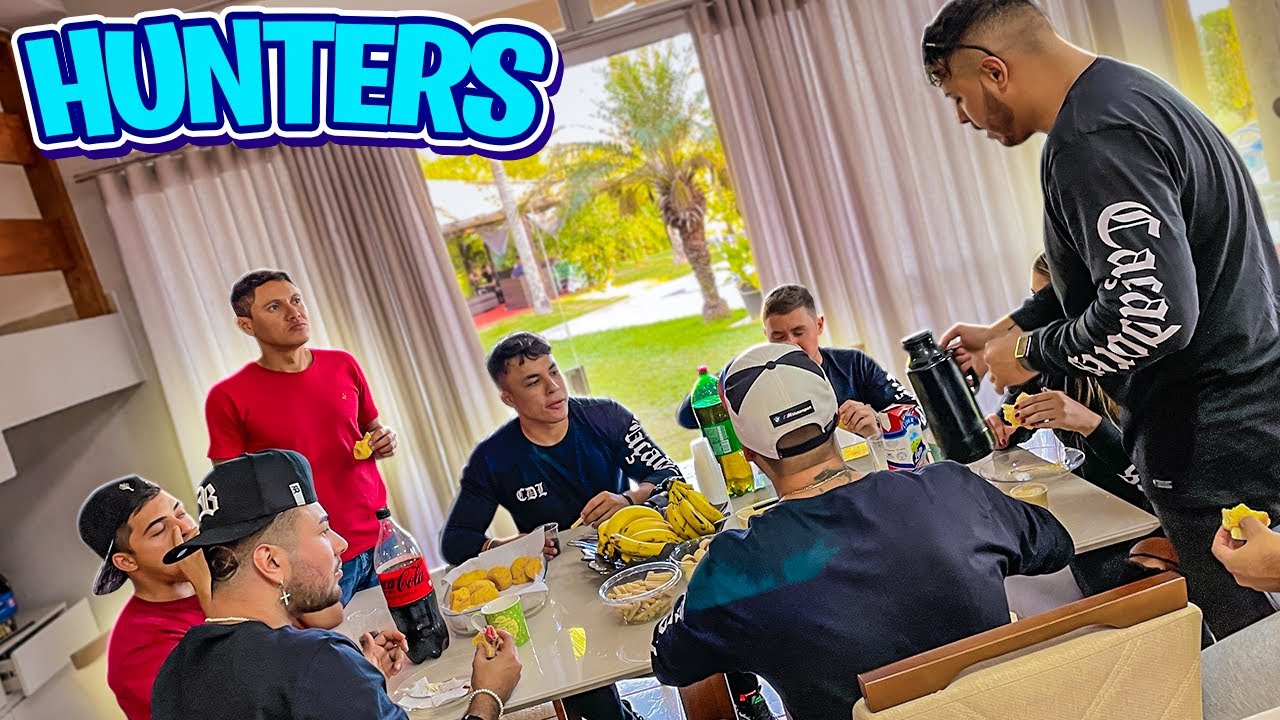 OS HUNTERS TIVERAM UMA SURPRESA NA MINHA CASA NOVA