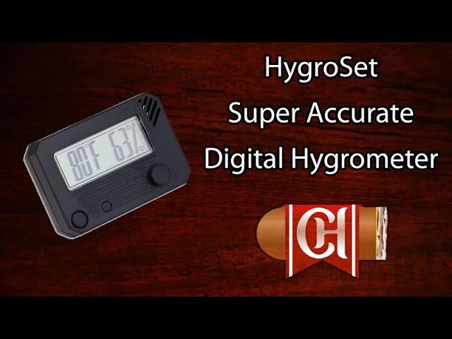 Hygro-Set Adjustable Digital Hygrometers 