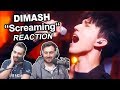 Singers Reaction/Review to "Dimash - Screaming (Live)"