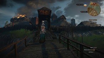 The Witcher 3 First Person epic mod