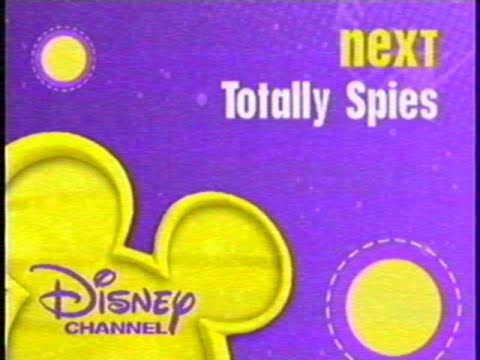 Totally Spies up next bumper on Disney Channel, June 2007 (totally real and rare, read desc.)