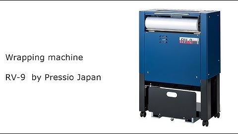 [RV-9] Wrapping machine by Pressio