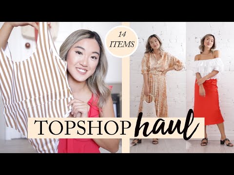 TOPSHOP SUMMER HAUL & TRY ON: 14 Items + 13 Outfits