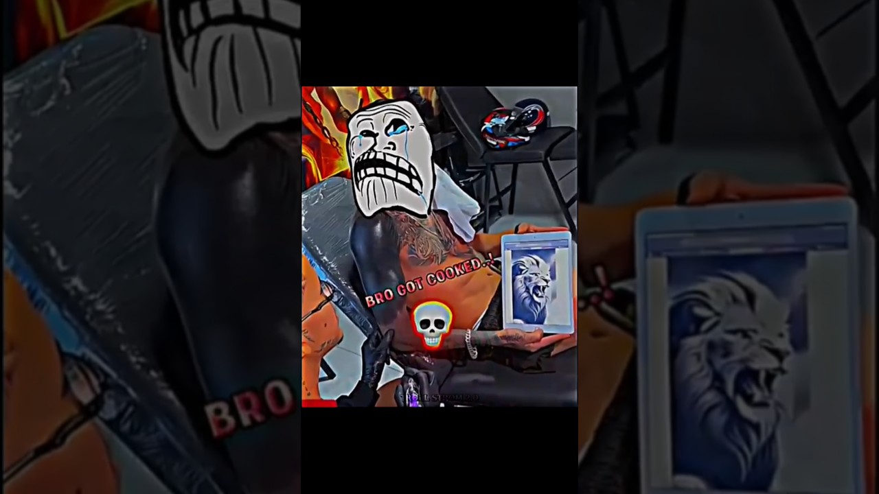 "wait for it....tattoo transformation" 