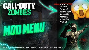 PC BO1 ZOMBIES MOD MENU- How to get BO1 steam mod menu in 2023  with download #steam #xbox