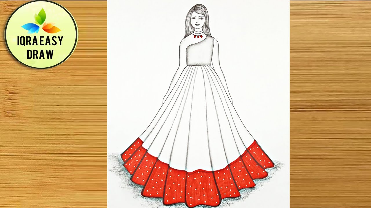 Anarkali dress design Anarkali gown  YouTube