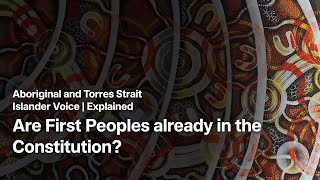 Are First Peoples already in the Constitution? by Griffith University 732 views 8 months ago 1 minute, 57 seconds
