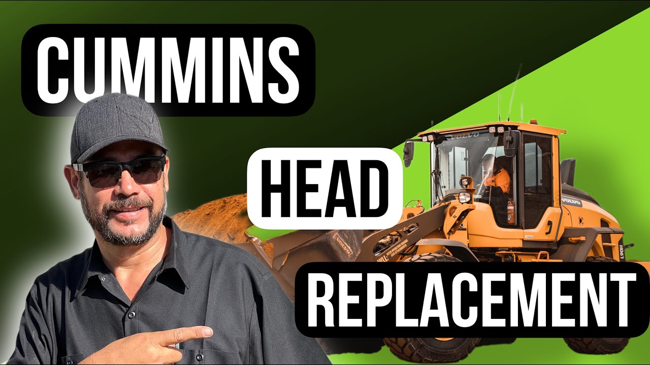 580 L Case Backhoe Loader Head Replacement - YouTube