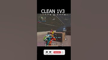 CLEAN 1V3 #pubgmobile #battleroyalegame