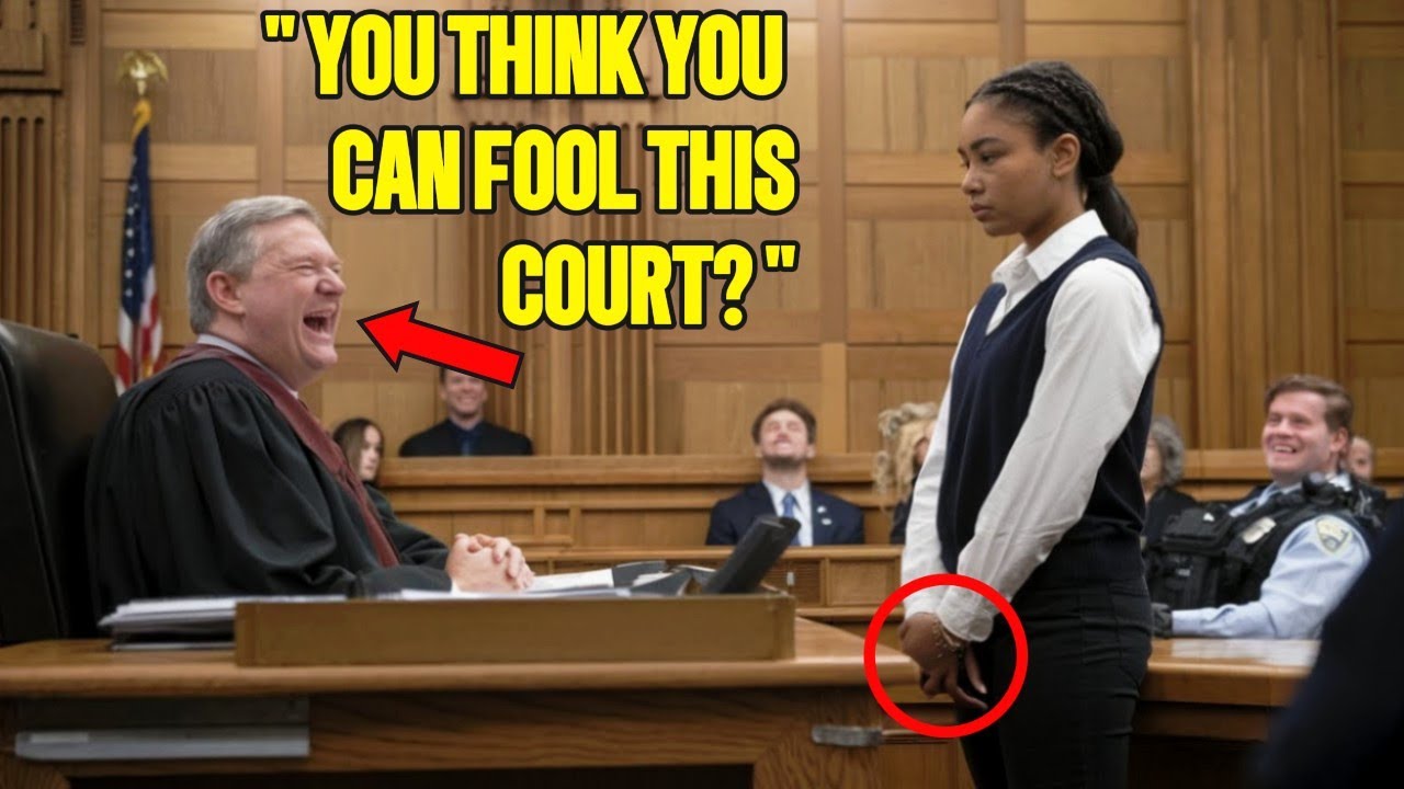 Outline Video Judge Laughs at Black Teenager in Court—Shocked When She Exposes the Truth About Herself