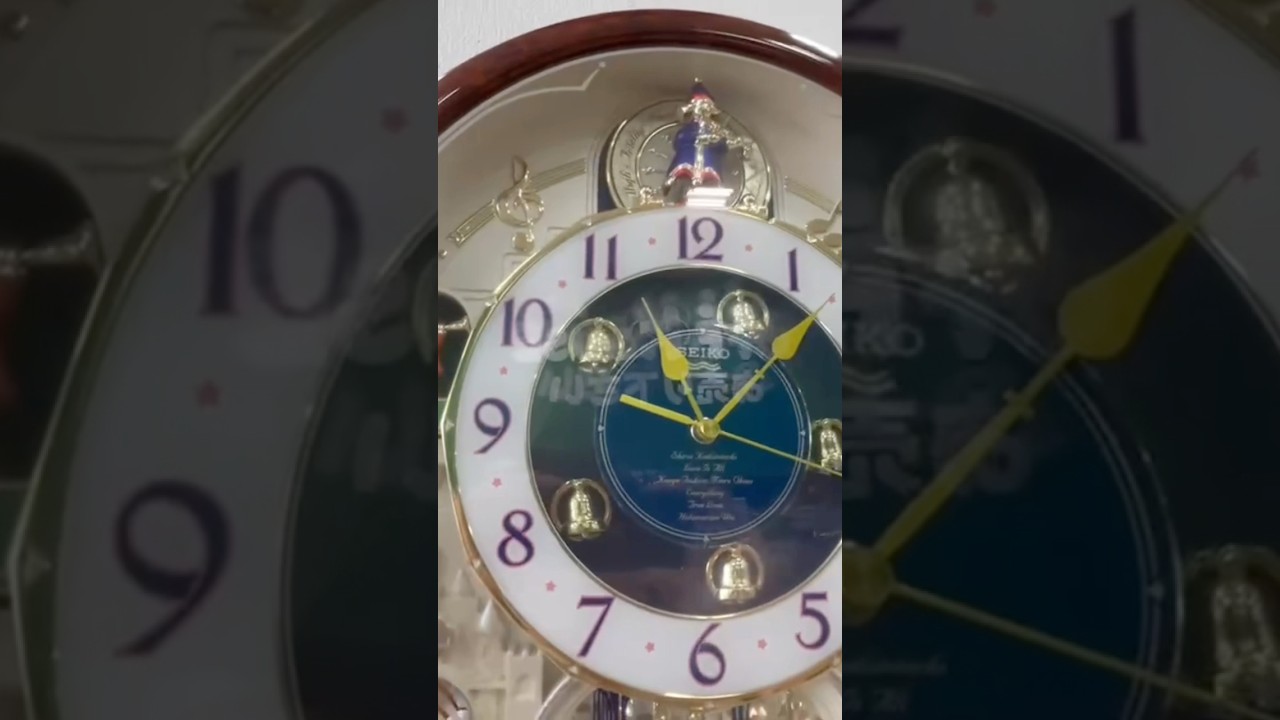 オフハウスにあったRE910B #からくり時計 #seiko - YouTube