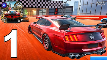 Nitro Wheels 3D Drifting Game - Gameplay Walkthrough Part 1 Level 1-8 Car Race Game (iOS, Android)