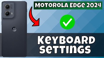Motorola Edge (2024) Keyboard Sound || How to enable keyboard sound || Keyboard settings