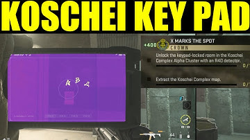 how to "unlock the keypad locked room in the koschei complex alpha cluster with r4d detector" DMZ