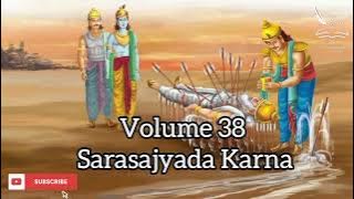 Volume 38 Sarasajyada Karna