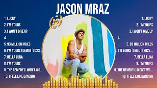Jason Mraz Greatest Hits 2024- Pop Music Mix - Top 10 Hits Of All Time