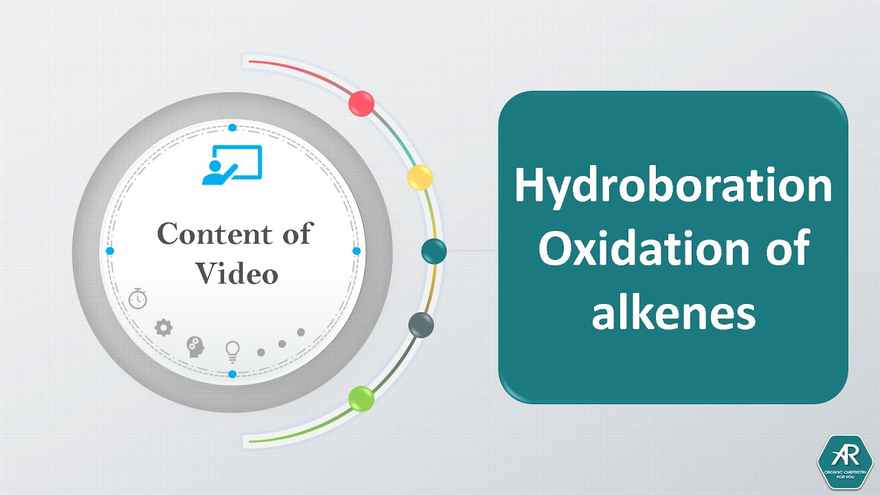 شرح + أسئلة مهمه جدا لـ Hydroboration oxidation mechanism of alkenes