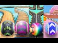 Going Balls - SpeedRun Challenge VS Rollance Balls,Rolling Ball,Candy Ball Run Walkthrough 927