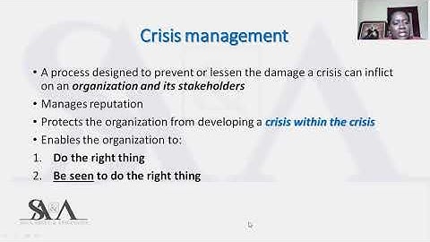 Crisis Management & Business Continuity Planning: Understanding the difference
