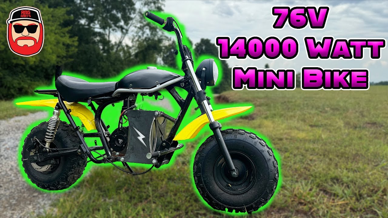 VINTAGE ELECTRIC Mini Bike Build 1972 Auranthetic Charger Ahead of its Time YouTube
